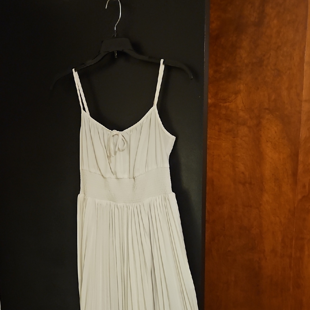 J. Crew White Garment with Tie Detail